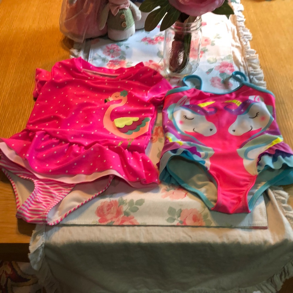 2t one piece and 2 piece swimsuits